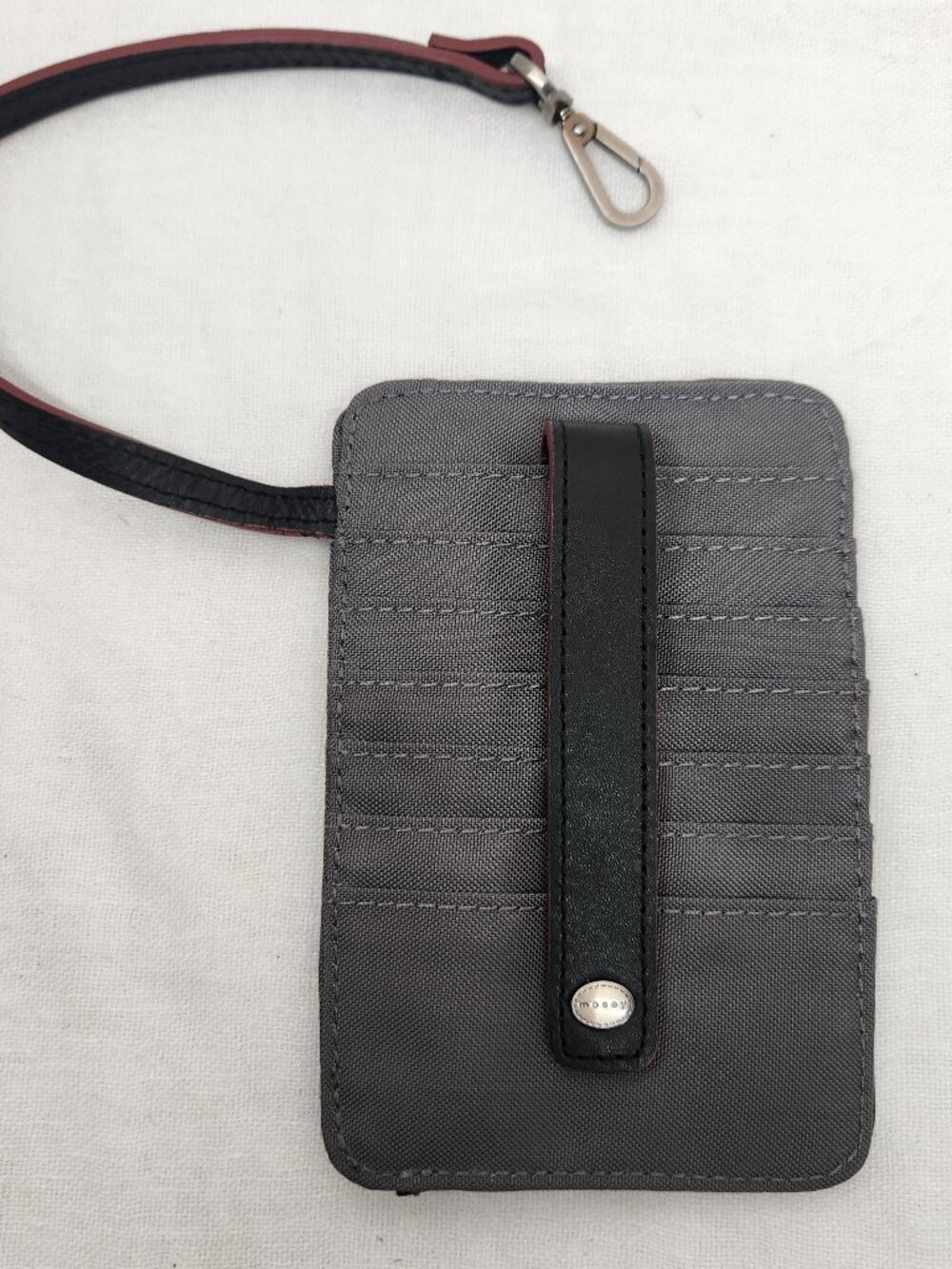 Mosey Life Wallet Gray Credit Card